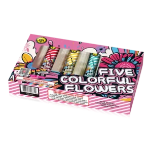 Five Colorful Flowers